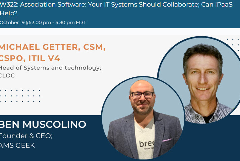 Association Software: Your IT Systems Should Collaborate; Can iPaaS Help?